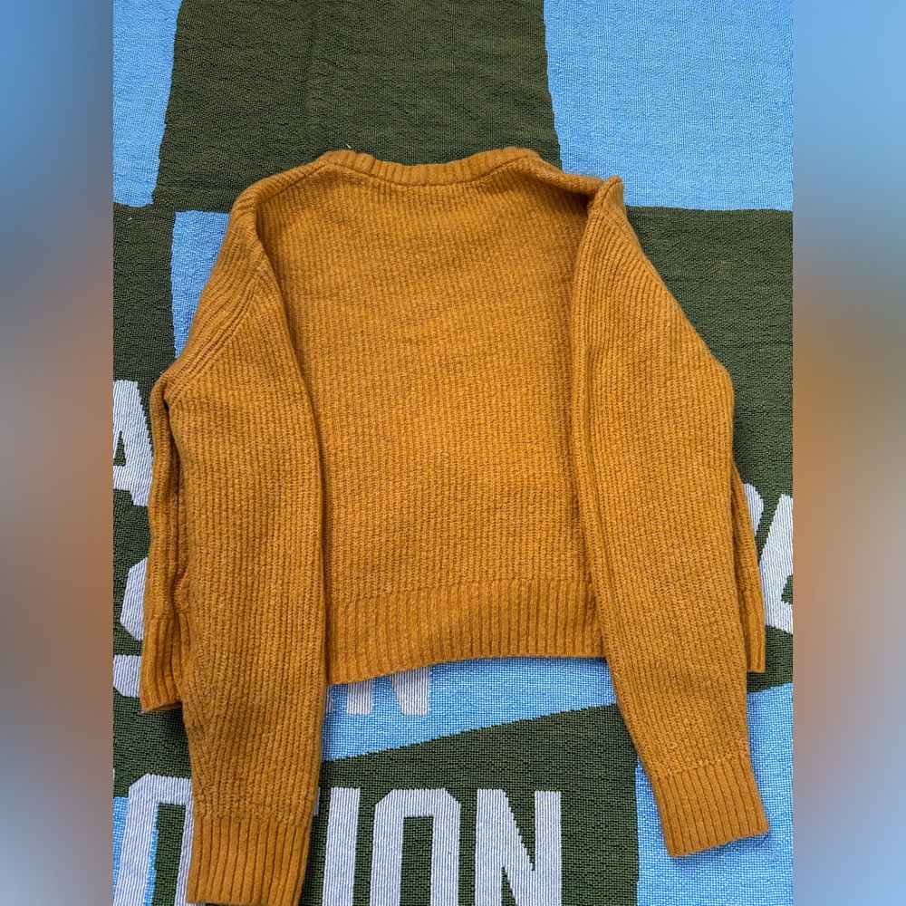 H&M Ochre Knit Sweater